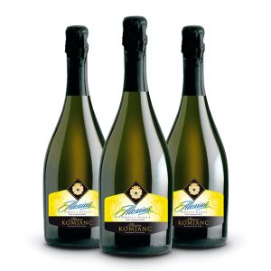 Confezione 3 bottiglie Spumante Alexius Brut - Komjanc Alessio